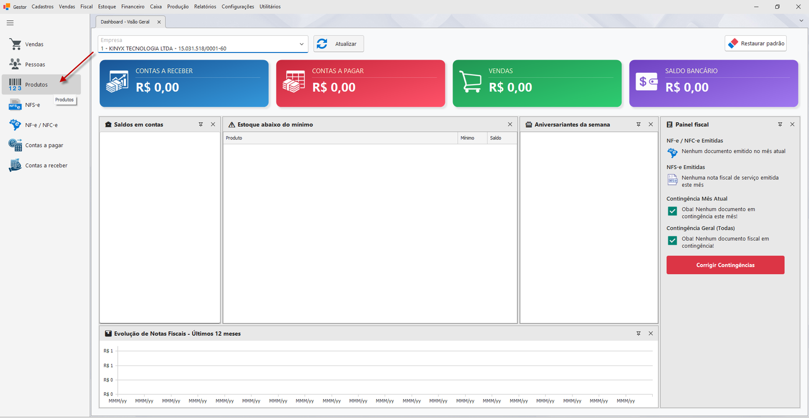 Produto — Preços e markup
