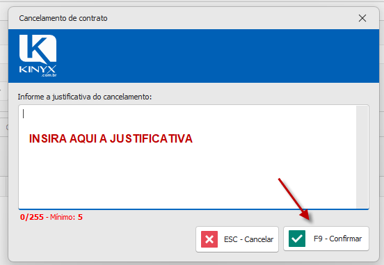 11- CANCELAR CONTRATO