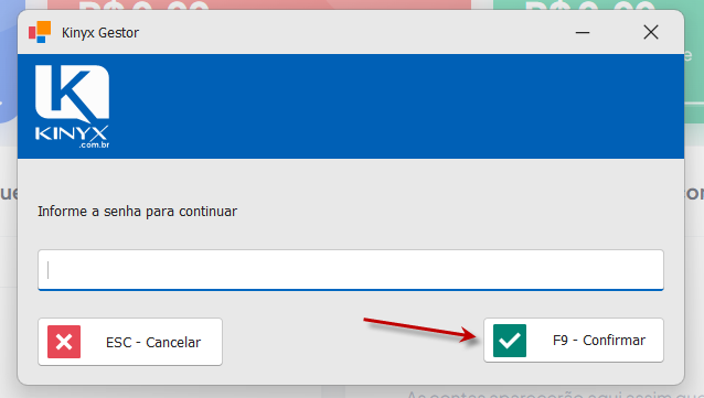 Selecionar empresa (multi-empresa)